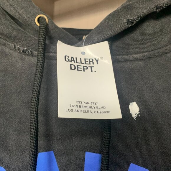 Gallery Dept LA Rams Vintage Hoodie Washed Hoodie - Picture 4 of 6